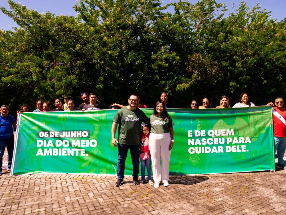 Ato Simbólico no Parque Estadual do Utinga Marca Dia Mundial do Meio Ambiente